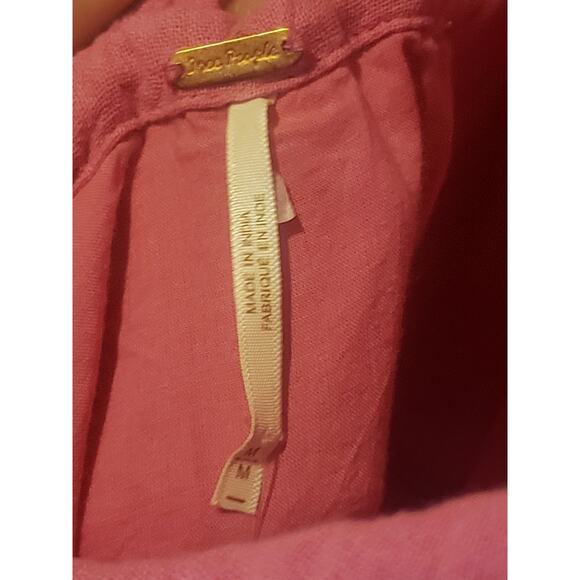 Free People x Free-est Somewhere Sunny Maxi Halter Dress Size Medium NWT - Picture 6 of 8